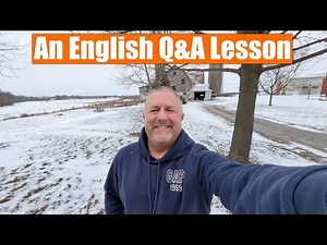 A Live English Lesson with Bob - 9 Years on Youtube!