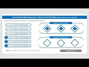 Custom Drag Drop Quiz in Storyline 360