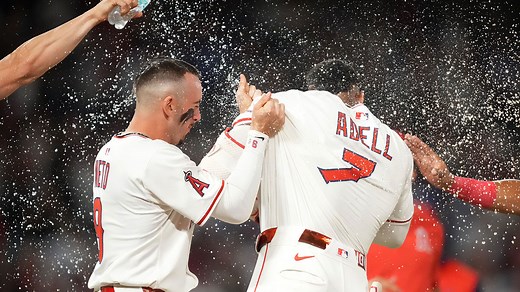 Angels make history with season sweep of Dodgers