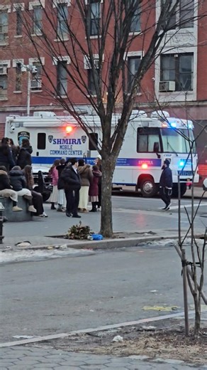 Shmira Mobile Command Center Mobilized On Easturn Parkway In Crown Heights, Brooklyn, New York City