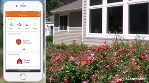 1.3K views · 23 reactions | Protecting your home with a security system used to be hard work. Today, with the smartest app on the block, it’s easy. | Alarm.com | Facebook