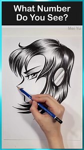 What Number Do You See? #artreels #meiyu #drawingreels #artchallenge #drawingchallenge #turnnumbersintoart #turnnumbertoart #art #artist #illustration #mangaart #manga #animeart #anime #artshorts #drawingshorts #numberstoart #numberart #numbersintoart #sketch #pencilsketch #pencilart #pencildrawing #pencildrawingart | Mei Yu