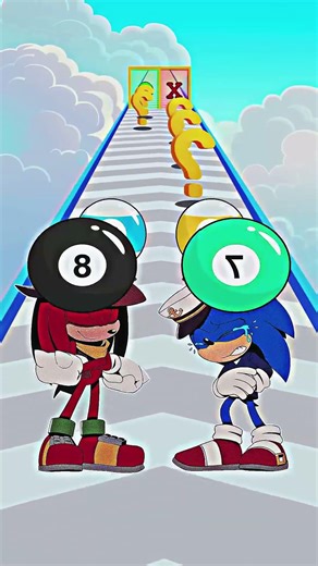 Sonic’s High-Speed Number Run! 💨🔢 #ChallengeAccepted #SonicTheHedgehog