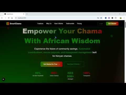 🚀 Smart Chama 💡From Cash to Digital: How Smart Chama Automates Investment Groups💰