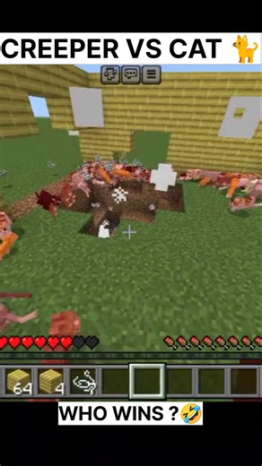 "Creeper vs Cats |Ultimate Trap in Minecraft!"