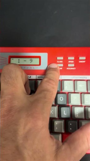 Type-Right pre-computer typing tutor