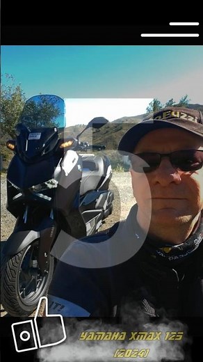 Yamaha XMAX 125 TechMax (2024) #shorts
