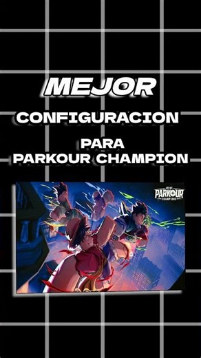 THE BEST SETTINGS FOR PARKOUR CHAMPION #roblox #parkourchampion #guide