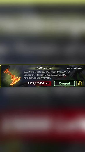 Unlock Hellbringer Skin in Roblox Fisch Game