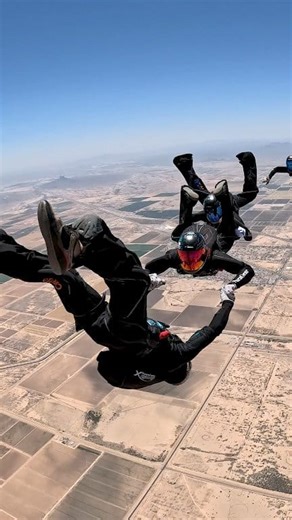 51K views · 865 reactions | Perfecting that block 23 technique...  Alex Swindle Doug Hendrix Alisson De Vargas Joey Marshall Christopher Kuhlmann Skydive Arizona Vigil AAD Performance Designs Sun Path Products, Inc Cookie Helmets LB Altimeters TonySuits Para Gear | Arizona Airspeed | Facebook