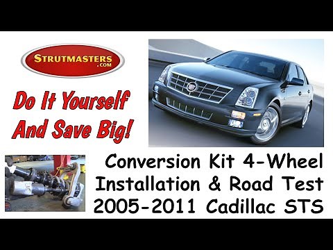 Cadillac STS Conversion Kit Install And Road Test By Strutmasters
