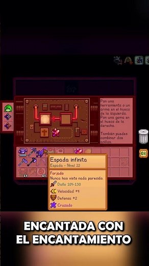 THE BEST SWORD IN STARDEW VALLEY! ⚔ #StardewValleySecrets #StardewValleyTips #InfinityBlade