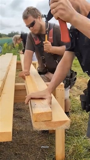 30K views · 248 reactions | #construction #work #wood #woodworking #DIY | Catherine | Facebook