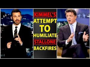 SYLVESTER STALLONE Brutally Destroy JIMMY KIMMEL & WOKE MEDIA IN THE MOST EPIC WAY! A TOTAL WIN!