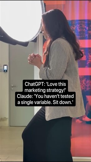 Most AI tools are trained to make you feel good about your ideas.