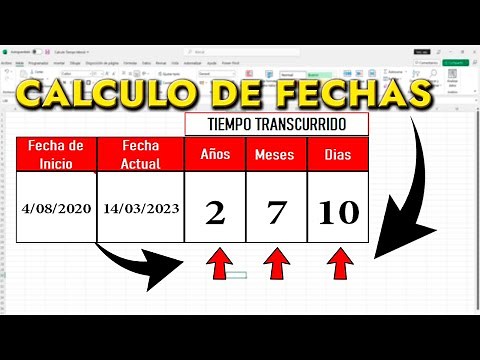CALCULADORA DE FECHAS EN EXCEL | Cómo calcular años, meses y días en EXCEL |Calculo de Fechas