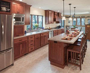 Mission Quarter Sawn Kitchen Cabinets | Solid Wood | Made in the USA