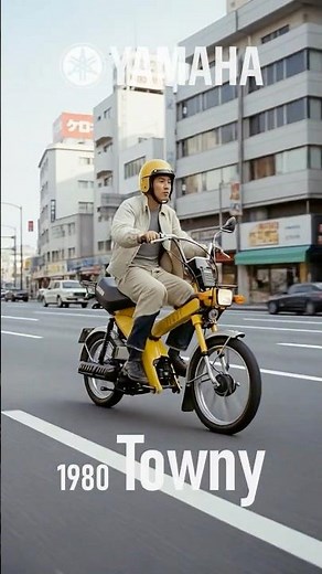 80s YAMAHA Scooter Evolution | 1980–1989 Towny Pasetta Cygnus Jog Champ Box'n #bikeevolution