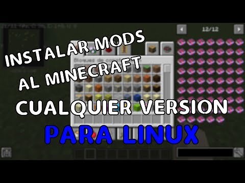 Como INSTALAR MODS al Minecraft Para Linux/Ubuntu | ARPH