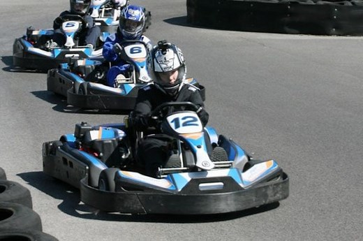 Outdoor Karting at Castle Combe is as real as kart racing gets!