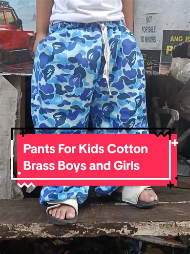 Trendy Cotton Pants for Kids: Comfort and Style