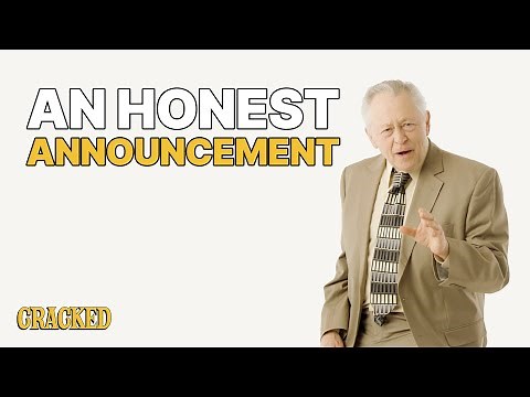 An Exciting Honest Announcement From Roger and Cracked | Honest Ads