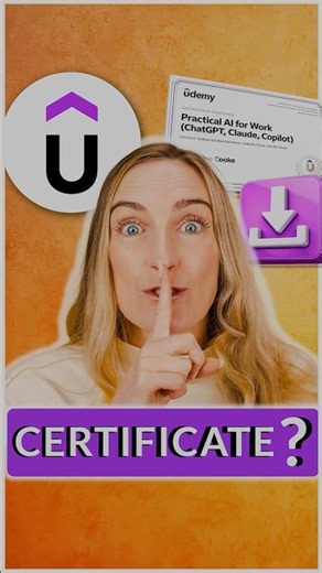 Can't Download Your Udemy Course Certificate? Try This