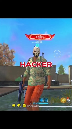¿Es este jugador un hacker en Free Fire?