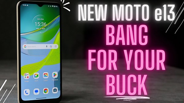 Motorola e13 Unboxing and Review - Entry Level Raises The Bar!