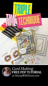 7.3K views · 144 reactions | Let's color and have some fun with the Triple Time Technique! Free PDF: https://stampwithtami.com/blog/2025/03/botanical-textures-stampin-scoop-179/ #cardmaking #stampinup#StampinScoop | Stamp With Tami White - Stampin Up Independent Demonstrator - DIY Crafts | Facebook