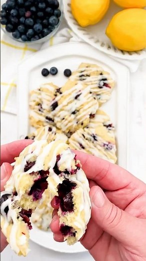 Lemon Blueberry Cookies