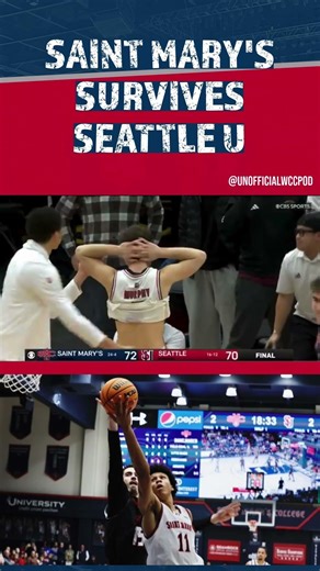 Bubble Watch: Saint Mary’s Survives Scare From Seattle U