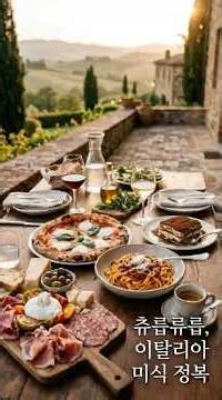 이탈리아 가면 무조건 먹어야 하는 음식 TOP 🇮🇹