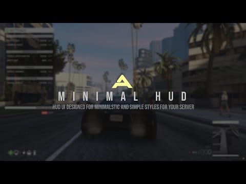 HUD Fivem | Afterlife Studios | Minimal Hud