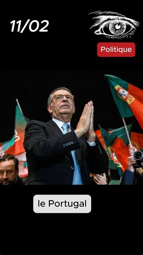 Au Portugal, c’est un président modéré élu - 11/02 #actualités #news #info#portugal #politics