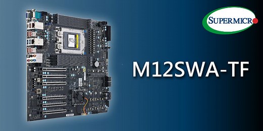 Supermicro M12SWA-TF 伺服器主機板測試報告 / 專業級 WRX80 平台、搭配 AMD Ryzen Threadripper PRO 3995WX