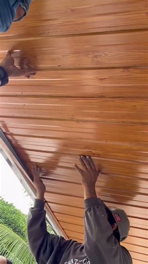 Metal cladding installation #diy #constructionchannel #construction #works #shortvideo