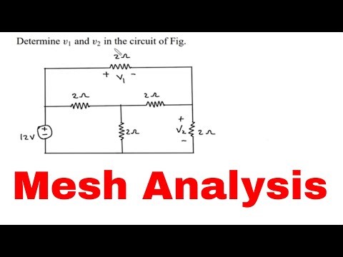 Mesh Analysis | Electric Circuits | Problem 3.43