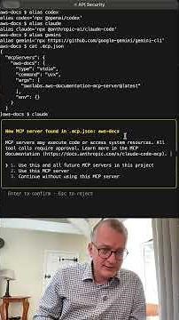 AWS docs from the Terminal #gemini #claude