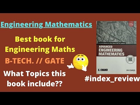 Advanced Engineering Mathematics-HK DASS|| S.CHAND|| Book Review for AKTU.|| GATE ||BOOK REVIEW #2