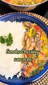 Smoked herring sancoche😍 || Sancoche de hareng fumé 😋 #caribbean #recipe #caribbeanfood