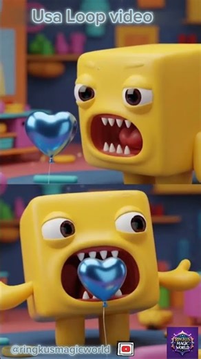 This Gulp is So Satisfying! 😱✨ Infinite Loop #shorts #asmr #3danimation #aivideo