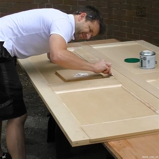 35K views · 136 reactions | How to Make Panel Doors | Charlie DIYte | Facebook