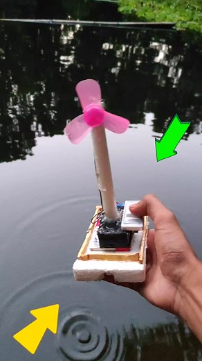 How To Make Electric Boat With DC Motor