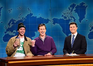 Pete Davidson and Colin Jost joke about buying Staten Island Ferry boat during Weekend Update on 'SNL'