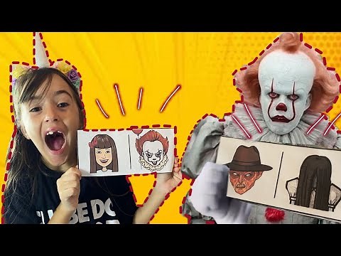 GIANT DOMINO GAME - IT AND SAMARA MORGAN VS BELINHA'S CHANNEL