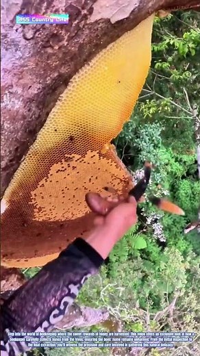 Harvesting Honey: The Process of Collecting Nature's Sweet Treat