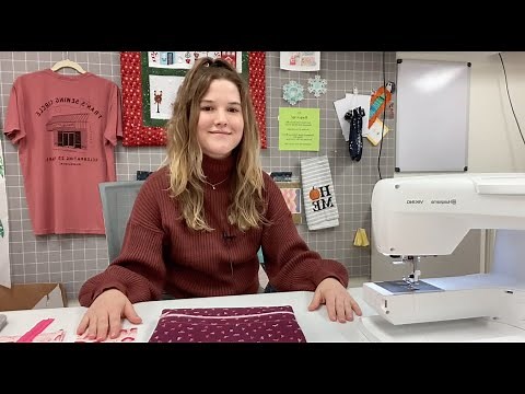 Composition Notebook Cover Sewing Tutorial