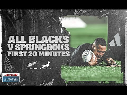 First 20 minutes: All Blacks v Springboks 2023 (Auckland)
