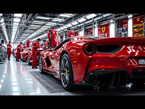 How FERRARI CARS are MADE 🚗 | MANUFACTURING PROCESS 🏭